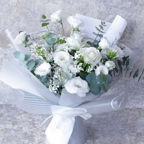 橙霜【楠梓花店】鮮花傳情花束